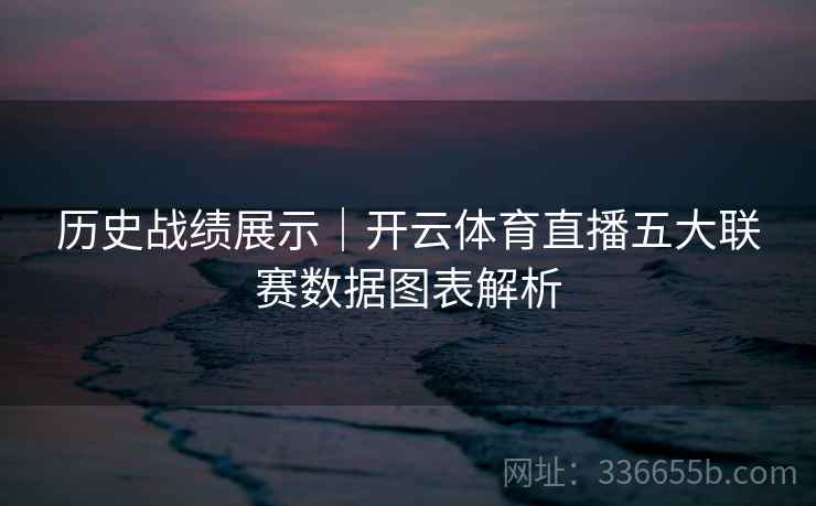 历史战绩展示｜开云体育直播五大联赛数据图表解析
