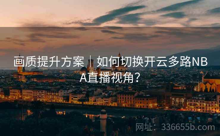 画质提升方案｜如何切换开云多路NBA直播视角？