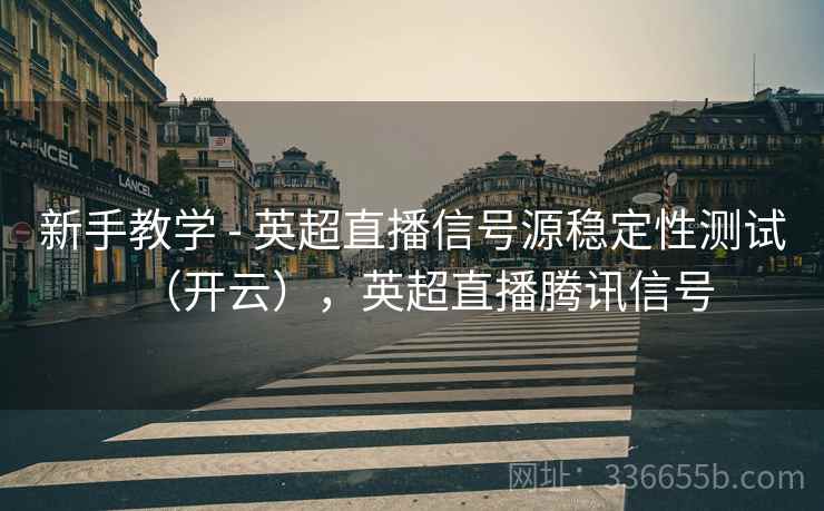 新手教学 - 英超直播信号源稳定性测试（开云），英超直播腾讯信号