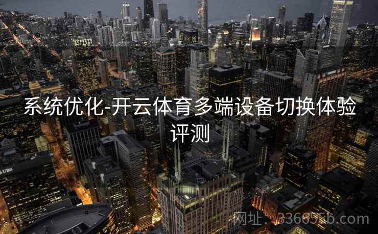 系统优化-开云体育多端设备切换体验评测