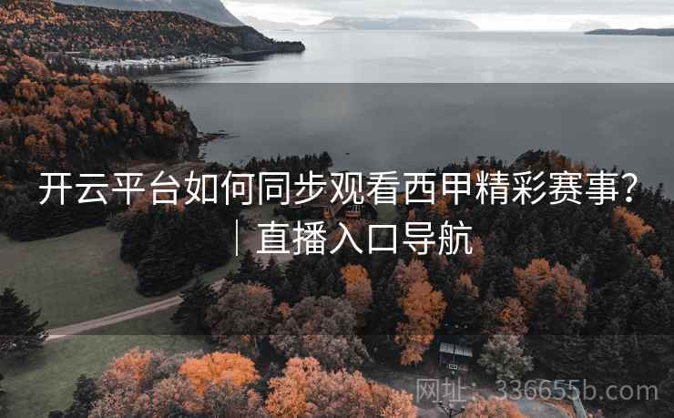 开云平台如何同步观看西甲精彩赛事？｜直播入口导航